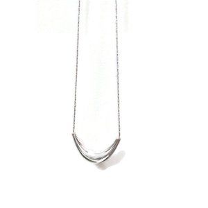 Silver Tone Long Necklace
